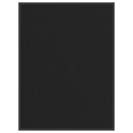 vidaXL Πατάκι Εισόδου Μαύρο 90 x 120 εκ. 4105606