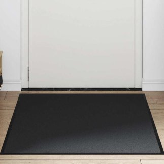 vidaXL Πατάκι Εισόδου Μαύρο 90 x 120 εκ. 4105606
