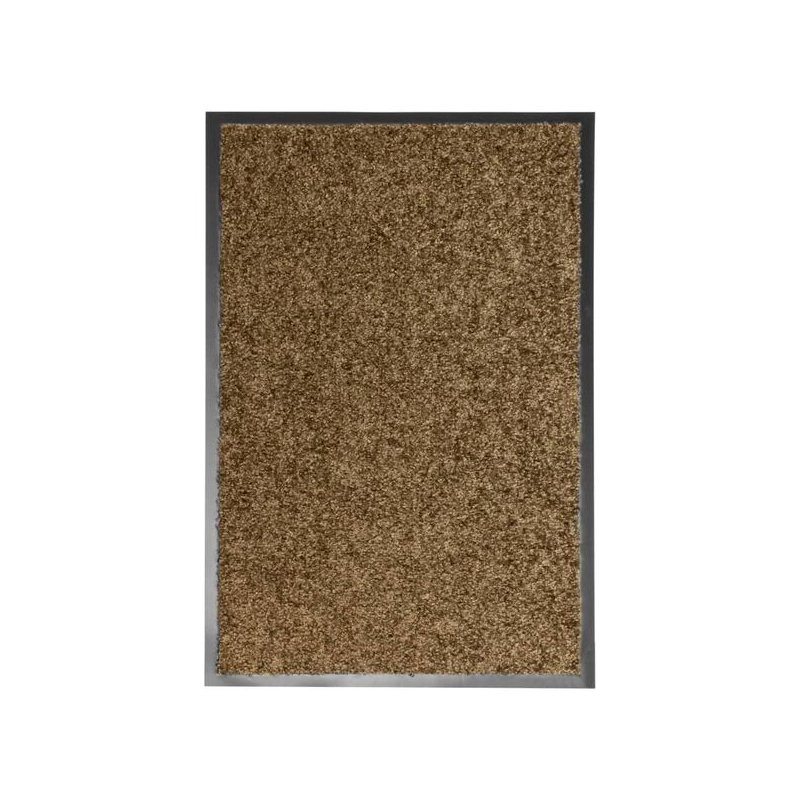 vidaXL Πατάκι Εισόδου Πλενόμενο Καφέ 40 x 60 εκ. 323433