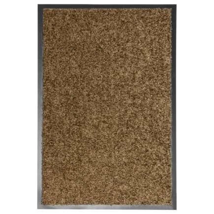 vidaXL Πατάκι Εισόδου Πλενόμενο Καφέ 40 x 60 εκ. 323433