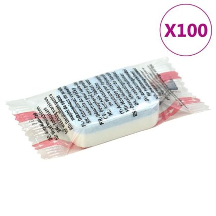vidaXL Ταμπλέτες Απορ.Πλυντηρίου Ρούχων 100τεμ Αποτροπή Αλάτων/Βρομιάς 51651