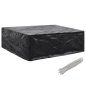 vidaXL Κάλυμμα Επίπλων Κήπου με 8 Κρίκους 250 x 210 x 90 εκ. 363212
