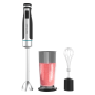 CECOTEC Μπλέντερ Χειρός PowerGear 1500 XL, 1500W, Μεγάλο Πόδι, 4 Λεπίδες Τιτανίου, Μεταλλικά Γρανάζια & Αξεσουάρ CEC-100070