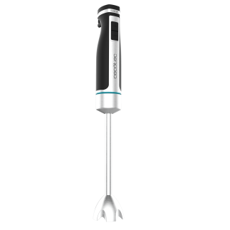 CECOTEC Μπλέντερ Χειρός PowerGear 1500 XL, 1500W, Μεγάλο Πόδι, 4 Λεπίδες Τιτανίου, Μεταλλικά Γρανάζια & Αξεσουάρ CEC-100070