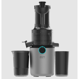 Αποχυμωτής Αργής Συμπίεσης Juice&Live 1500 Slim 200W με Στόμιο 82mm & Αντίστροφη Λειτουργία Ασημί CEC-101572 Cecotec