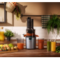 Αποχυμωτής Αργής Συμπίεσης Juice&Live 1500 Slim 200W με Στόμιο 82mm & Αντίστροφη Λειτουργία Ασημί CEC-101572 Cecotec