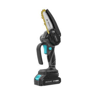Cecotec Αλυσοπρίονο Χειρός 4" MontanaForce 4000 με Μπαταρία 21V. Λίπανση με κουμπί. Περιλαμβάνει βαλιτσάκι, επιπλέον αλυσίδα και