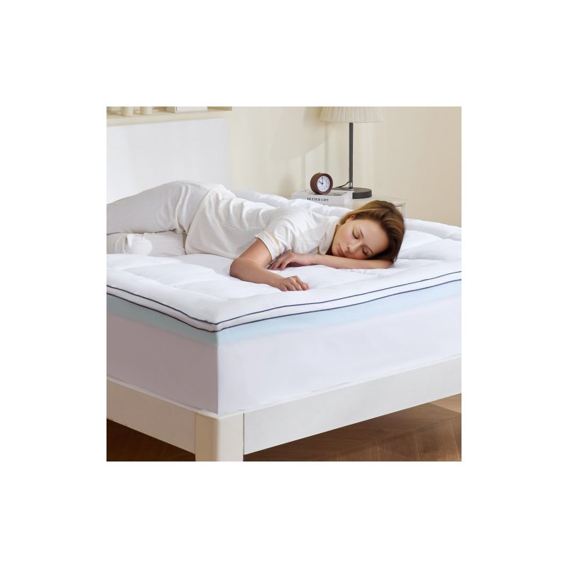VEVOR Στρώμα Κάλυμμα Premium Memory Foam 76.2mm Queen DHYCDZ6080INB13V8V0