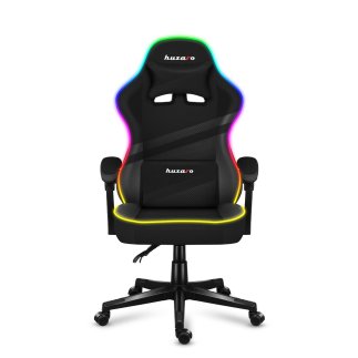 Huzaro Καρέκλα Gaming FORCE 4.4 RGB Μαύρη Mesh με RGB Led & Προσαρμόσιμη Άνεση (130kg) 5903796013160