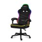 Huzaro Καρέκλα Gaming FORCE 4.4 RGB Μαύρη Mesh με RGB Led & Προσαρμόσιμη Άνεση (130kg) 5903796013160