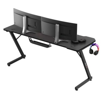 Huzaro Γραφείο Gaming Hero 4.8 Black με Διαστάσεις 120x70 εκ. 5903796016277
