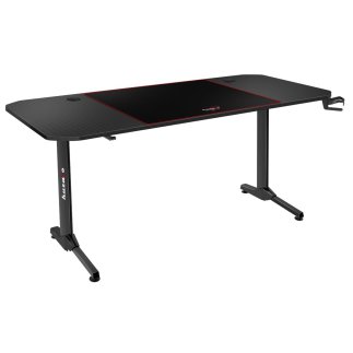 Huzaro Γραφείο Gaming 160x75 εκ.Hero 4.7 Μαύρο 5903796011319