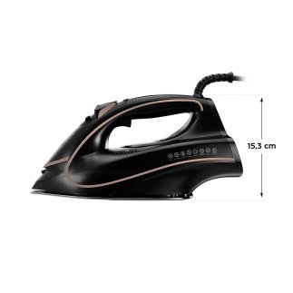 Vertenz Σίδερο Glide 30 με οθόνη LCD, ισχύς 2600-3200W, Μαύρο 5903796018530