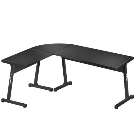 Huzaro Γραφείο Gaming 147x112 cm Hero 6.0 Μαύρο 5903796011296