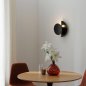 Atmosphera Μεταλλικό Επιτοίχιο Φωτιστικό Mysti 25x12x30.5 εκ. 210350