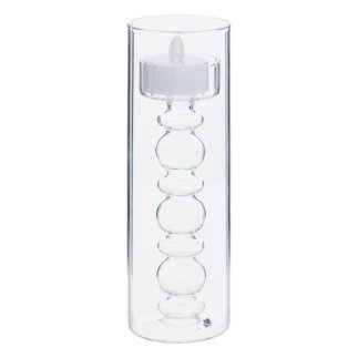 Atmosphera Σετ LED Κεριών με Βάση - Διάμετρος 6 x Ύψος 19 εκ. 211647