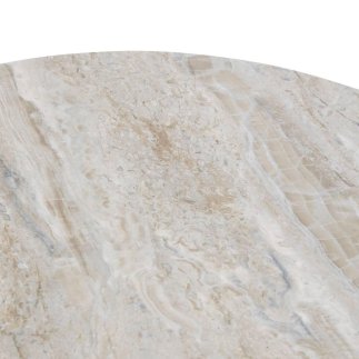 Atmosphera Μαύρο Πλαϊνό Τραπέζι Tusco 35x35εκ 213011