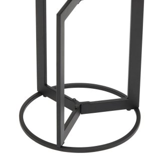 Atmosphera Μαύρο Πλαϊνό Τραπέζι Tusco 35x35εκ 213011