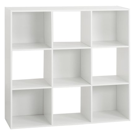 5FIVE Simply smart Σύστημα Αποθήκευσης Mix N Module, 3x3 Θέσεις, 100,5x32x100,5 εκ., Λευκό 138971C