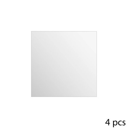 5FIVE Simply smart Σετ 4 Αυτοκόλλητων Καθρεπτών 20x20cm 121120A