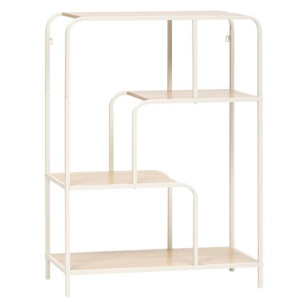 5FIVE Simply smart Μεταλλική Κονσόλα 2 Επιπέδων 76 x 27 x 100 εκ με Ξύλο 193684