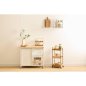 5FIVE Simply smart Τρόλεϊ Κουζίνας 3 Επίπεδων 40 x 30.5 x 84.5 cm από Ξύλο Ακακίας 190144