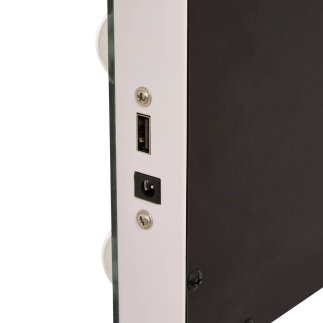 5FIVE Simply smart Περιστρεφόμενος LED Καθρέφτης 50x10x42.5cm σε Λευκό Χρώμα 213305
