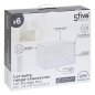 5FIVE Simply smart Διαφανές Οργανωτής για Έξι Ζεύγη 33 x 27 x 21.5 cm 209392