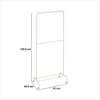 5FIVE Simply smart Τροχήλατη Μεταλλική Κρεμάστρα 81 x 44.5 x 179.5 cm "Liny" 212714