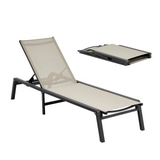 VEVOR Ξαπλώστρα Αλουμινίου με Βάρος 181kg, 43.7"x23.43"x4.13", Ρυθμιζόμενη σε 5 Θέσεις JSTYGDTYKQSKCV0XW001V0
