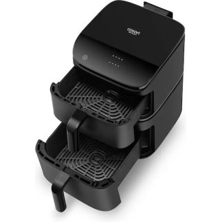 Cosori Air Fryer με Διπλό Αποσπώμενο Κάδο 10.8lt Μαύρο CAF-DC121-AEUR