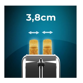 Φρυγανιέρα 2 Θέσεων 1500 W Cecotec Toastin time 1500 Inox CEC-04841