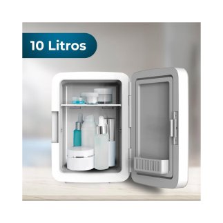 Ηλεκτρικό Φορητό Ψυγείο Θερμαντήρας 10 Lt 12-220 V Cecotec Bahamas Pat 3 Χρώματος Κρεμ CEC-02700