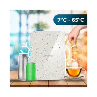 Ηλεκτρικό Φορητό Ψυγείο Θερμαντήρας 10 Lt 12-220 V Cecotec Bahamas Pat 3 Χρώματος Κρεμ CEC-02700