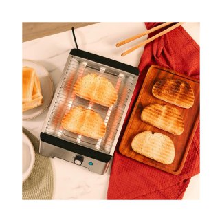 Οριζόντια Φρυγανιέρα 3 Αντιστάσεων 1000 W Cecotec NiceSlice Inox CEC-03274