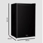Mini Ψυγείο 90 Lt 47 x 44 x 83 cm Cecotec Bolero CoolMarket TT 90 Μαύρο Cecotec CEC-00126