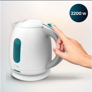 Bραστήρας 1Lt 2200 W Λευκό Thermosense 140 Cecotec CEC-01415