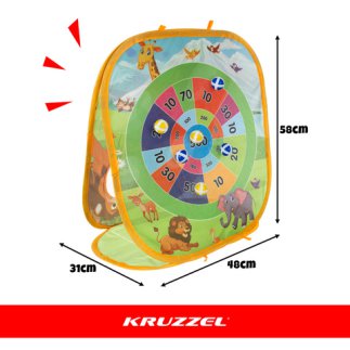 Kruzzel Σετ Δεξιοτήτων Ρίψης Στόχου 3 ετών και άνω 26751