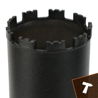 Bigstren Ποτηροτρύπανο 112×460 mm,1.1/4 UNC για Διάτρηση σε Σκυρόδεμα, Πέτρα, Γρανάτη 27083