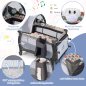 Costway Πολυλειτουργικό Κέντρο Φροντίδας Μωρού 5-σε-1 με Κούνια, Αλλαξιέρα και Πάρκο Παιχνιδιού BE10044DE-CL
