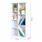 Ξύλινη Βιβλιοθήκη με 6 Ράφια 50 x 24 x 106 cm ModernHome WYJ-071
