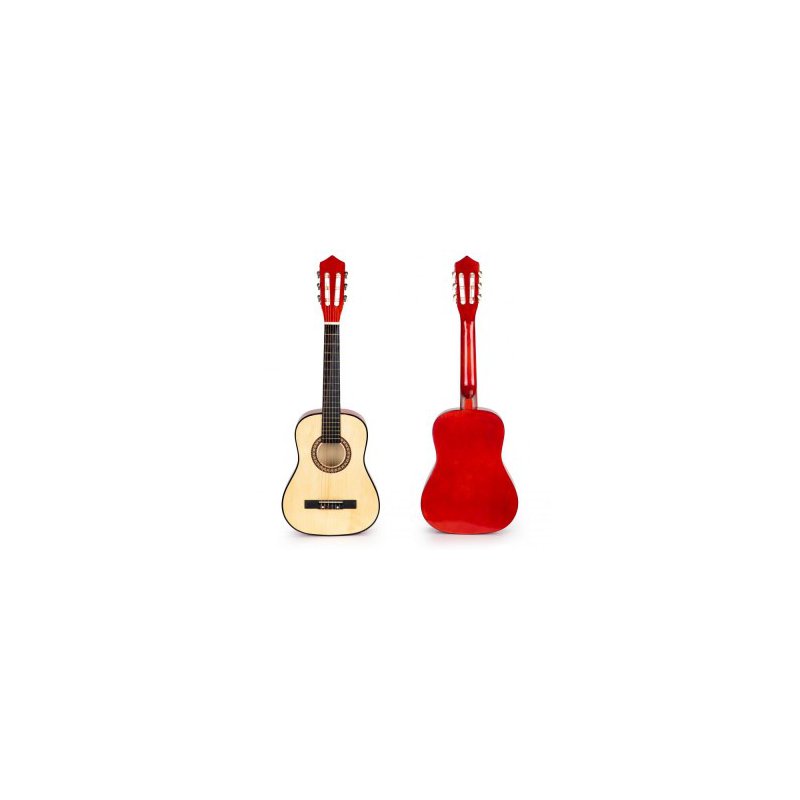 Ecotoys Ξύλινη Κιθάρα για Παιδιά 6 Χορδών HX18026-34-Classic