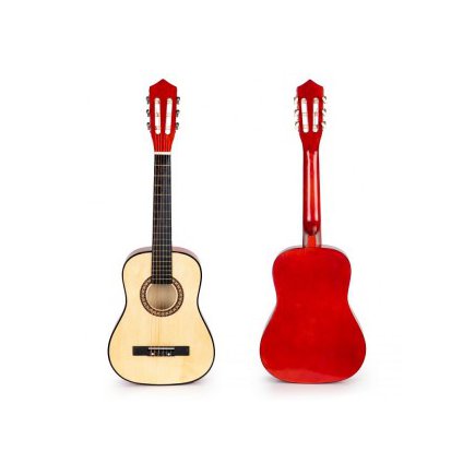 Ecotoys Ξύλινη Κιθάρα για Παιδιά 6 Χορδών HX18026-34-Classic