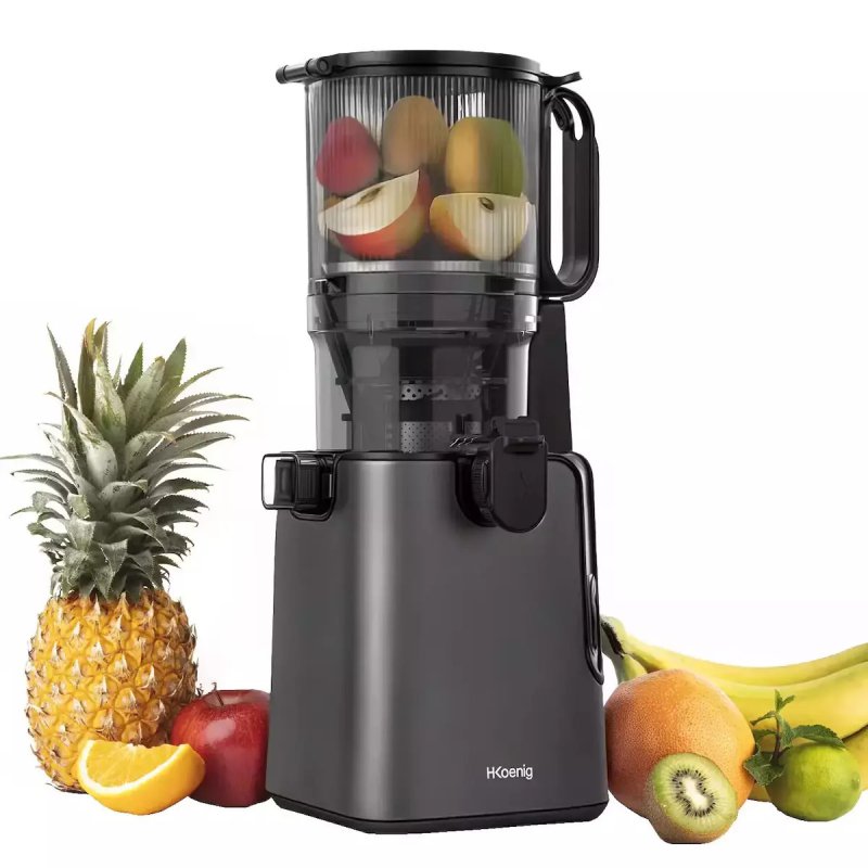 H.Koenig Αποχυμωτής Αργής Σύνθλιψης 250W – BPA Free, Αθόρυβος, Ανοξείδωτος GSX26