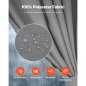 VEVOR Γκρι Αδιάβροχες Κουρτίνες Κιόσκι 12' x 10' x 6.7' SMLTCL12FT10OXMXOV0
