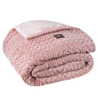 GREENWICH POLO CLUB Κουβερτοπάπλωμα Rabbit Faux Fur King Essential 3961 σε Απόχρωση Nude 221910303961