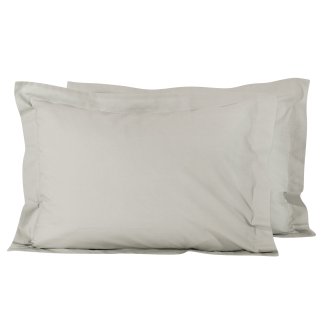 DAS HOME Σετ 2 τμχ Μαξιλαροθήκες Ice Grey 1020 - Απαλοί Γκρι Τόνοι 533400001020