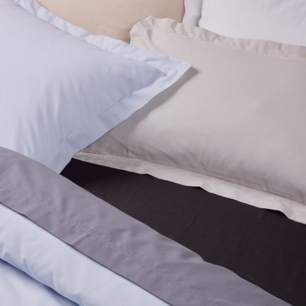 DAS HOME Σετ 2 τμχ Μαξιλαροθήκες Ice Grey 1020 - Απαλοί Γκρι Τόνοι 533400001020