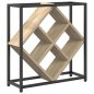 vidaXL Ραφιέρα Κρασιών Sonoma Δρυς 51x18x52,5 εκ Μελαμίνη 868220