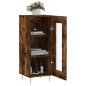 vidaXL Ξύλινη Πλαϊνή Ντουλάπα Δρυς 34,5x34x90 εκ. 828785